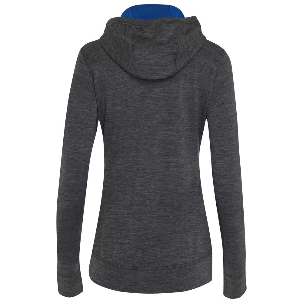 Isobaa | Womens Merino 260 Casual Hoodie (Smoke) | The best in warmth and versatility: Isobaa 260gm midweight Merino wool hoodie.