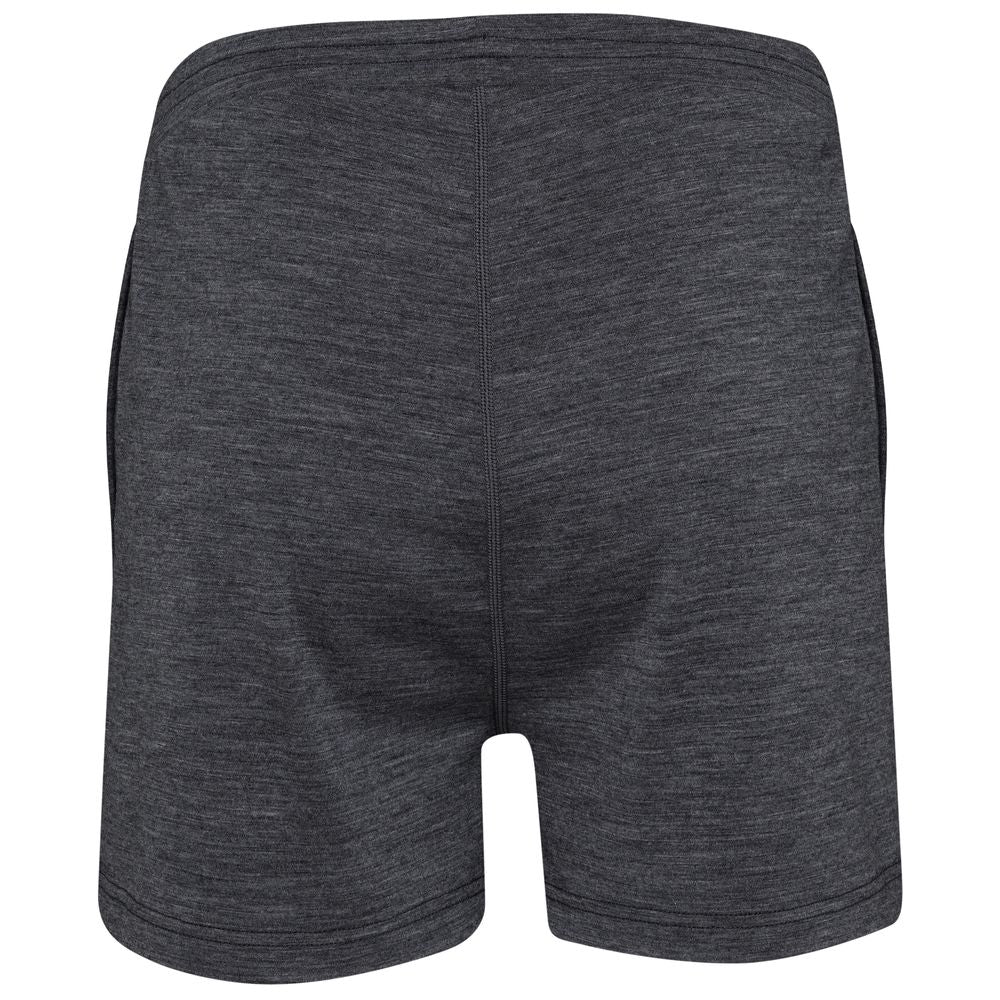 Isobaa | Womens Merino Blend 200 PJ Shorts (Smoke Melange) | Discover breathable comfort with our Merino blend shorts.