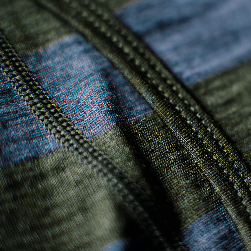 Isobaa | Mens Merino 180 Boxers (Forest/Denim) | Ditch itchy, sweaty underwear and discover the game-changing comfort of Merino wool boxers.