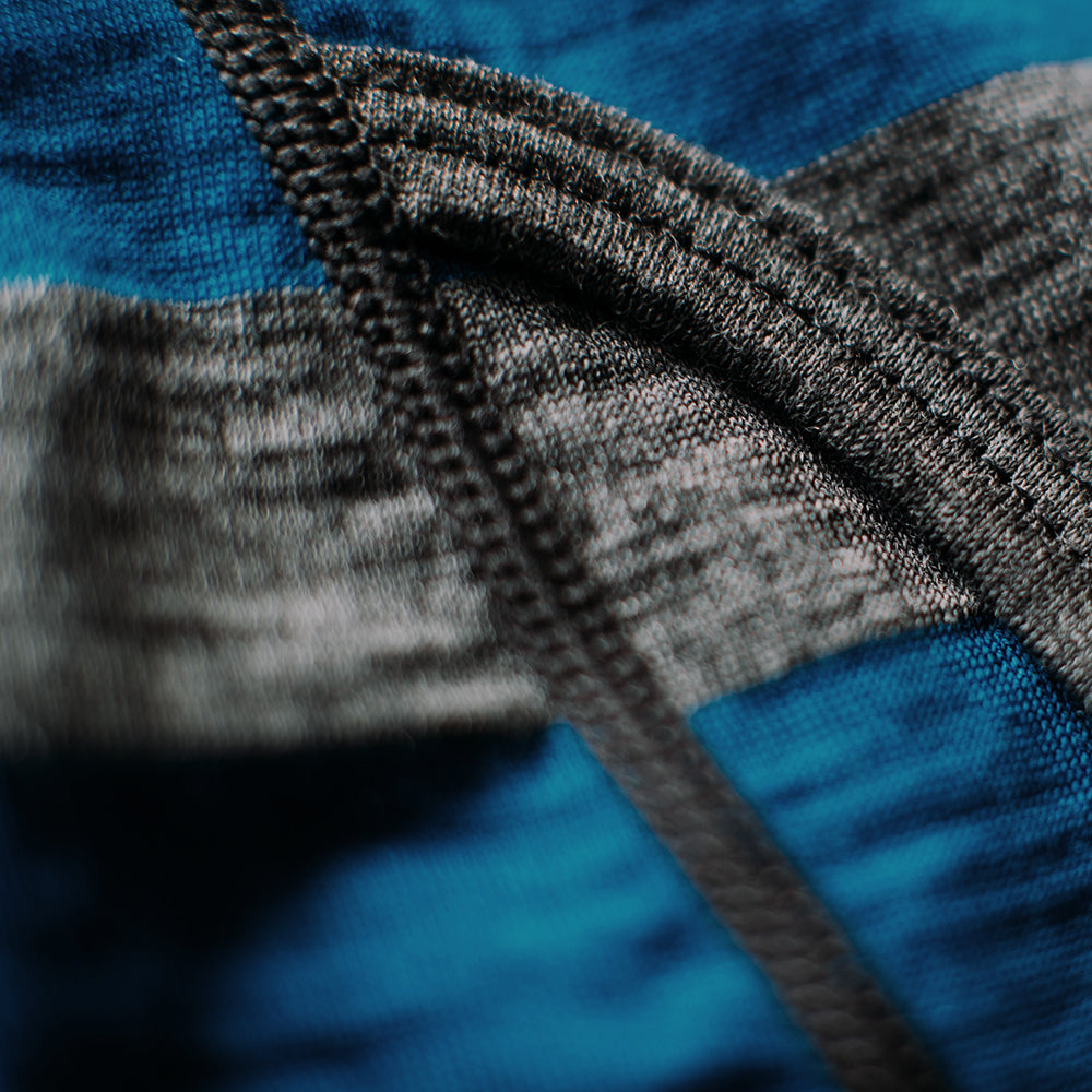 Isobaa | Mens Merino 180 Boxers (Smoke/Blue) | Ditch itchy, sweaty underwear and discover the game-changing comfort of Merino wool boxers.