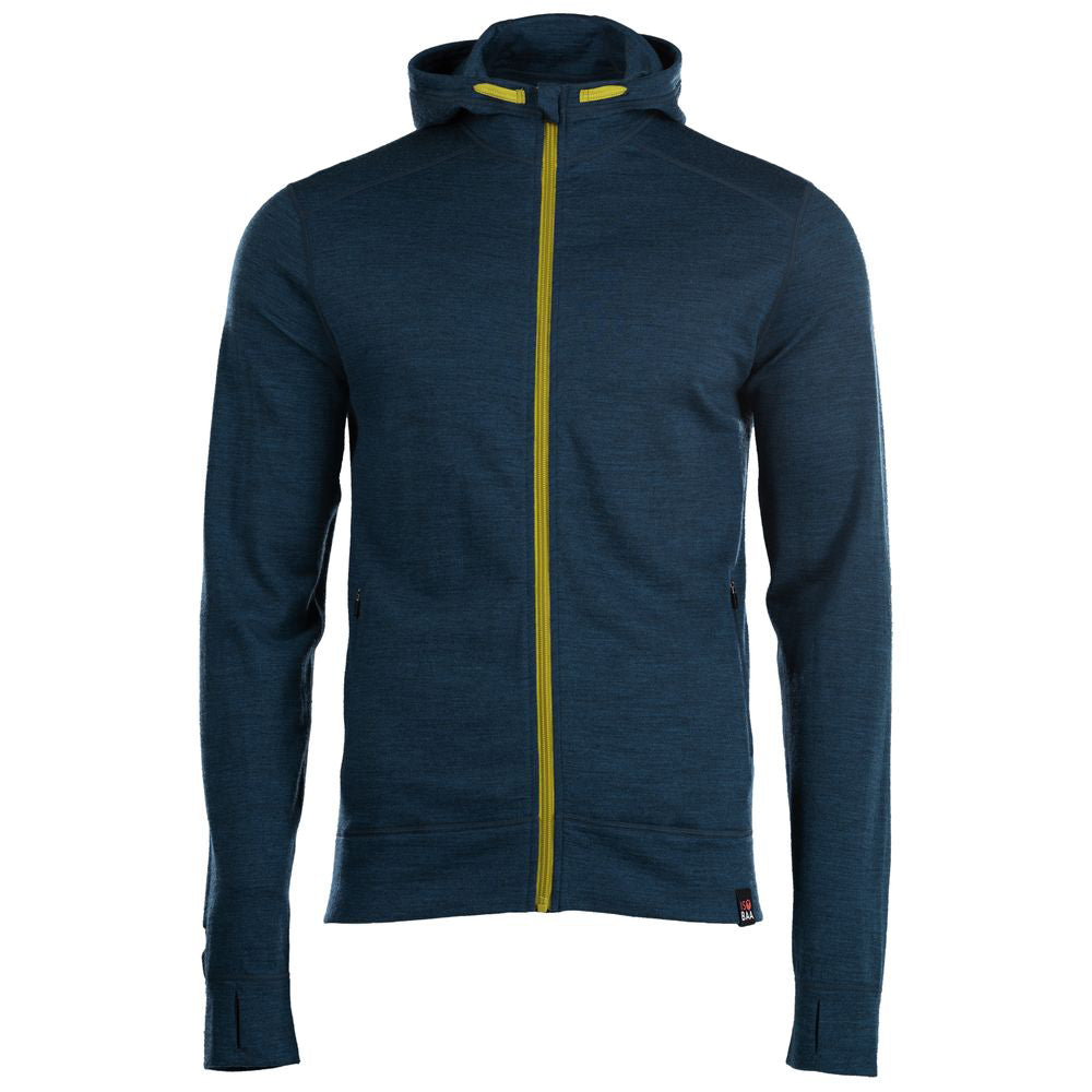 Isobaa | Mens Merino 260 Casual Hoodie (Petrol) | The best in warmth and versatility: Isobaa 260gm midweight Merino wool hoodie.
