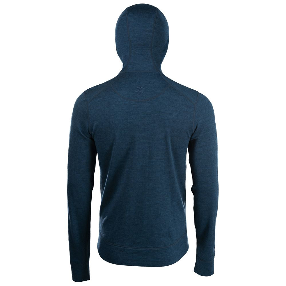 Isobaa | Mens Merino 260 Casual Hoodie (Petrol) | The best in warmth and versatility: Isobaa 260gm midweight Merino wool hoodie.