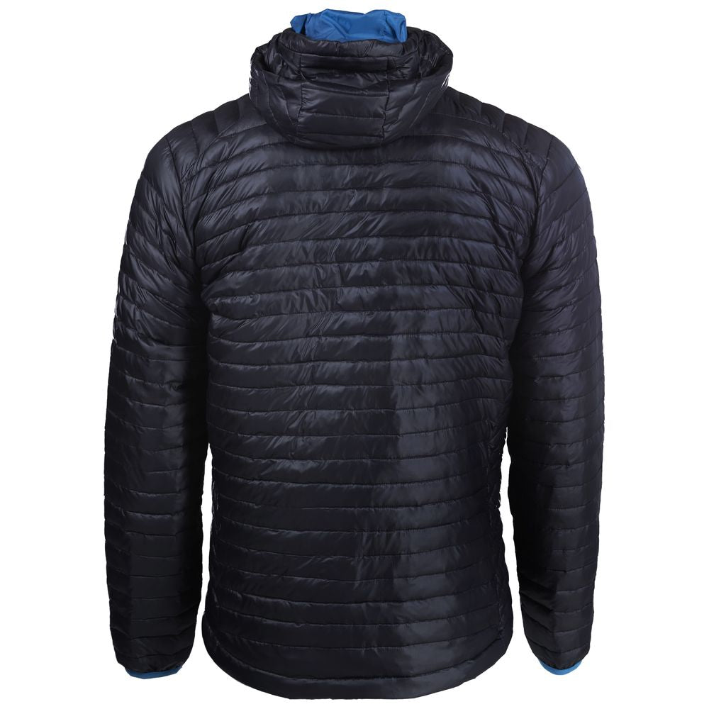 Isobaa | Mens Merino Wool Insulated Jacket (Black/Blue) | Innovative and sustainable design with our Merino jacket.