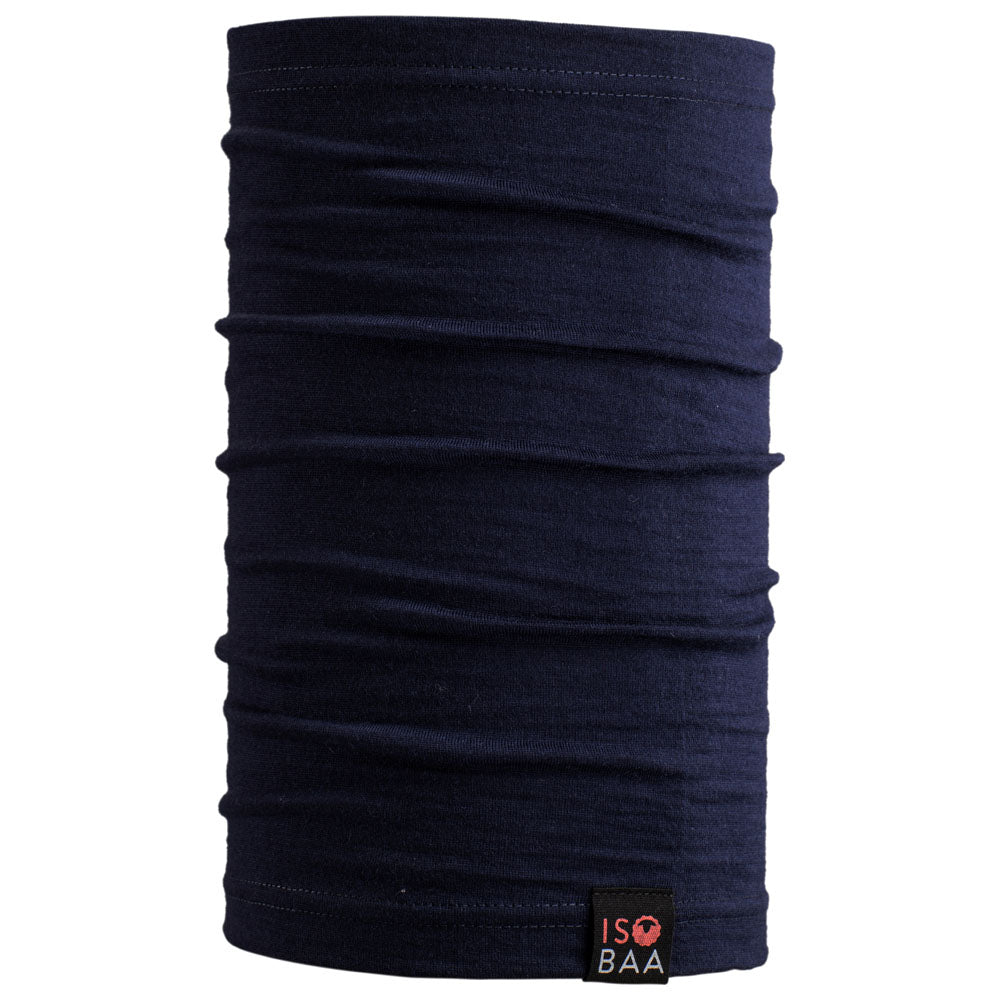 Isobaa | Merino 180 Neck Warmer (Navy) | Beat the winter chill with Isobaa's superfine Merino wool neck warmer.