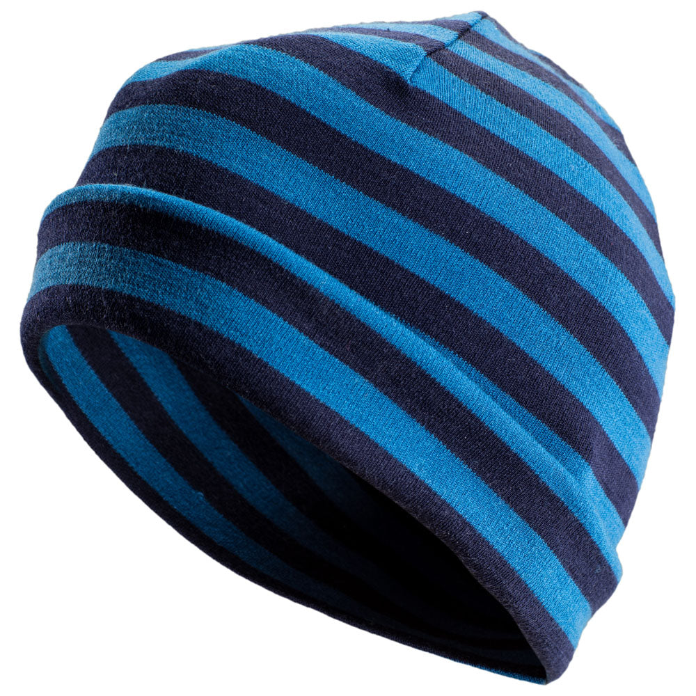 Isobaa | Merino 230 Beanie (Navy/Blue) | Isobaa's double-layered Merino beanie is your key to warmth & comfort in any season.