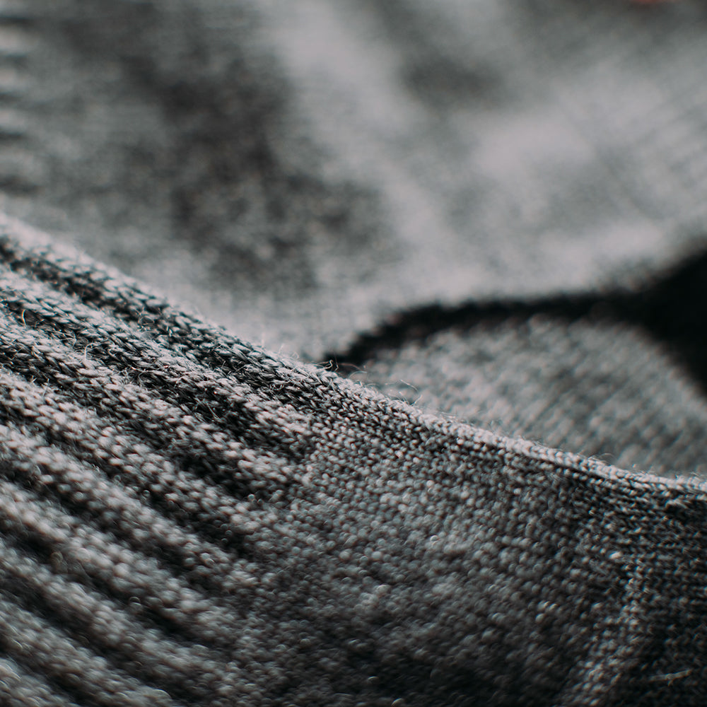 Isobaa | Merino Blend Hiking Socks (3 Pack - Charcoal/Black) | Discover the ultimate hiking sock with Isobaa's mid-weight Merino blend (3-pack).