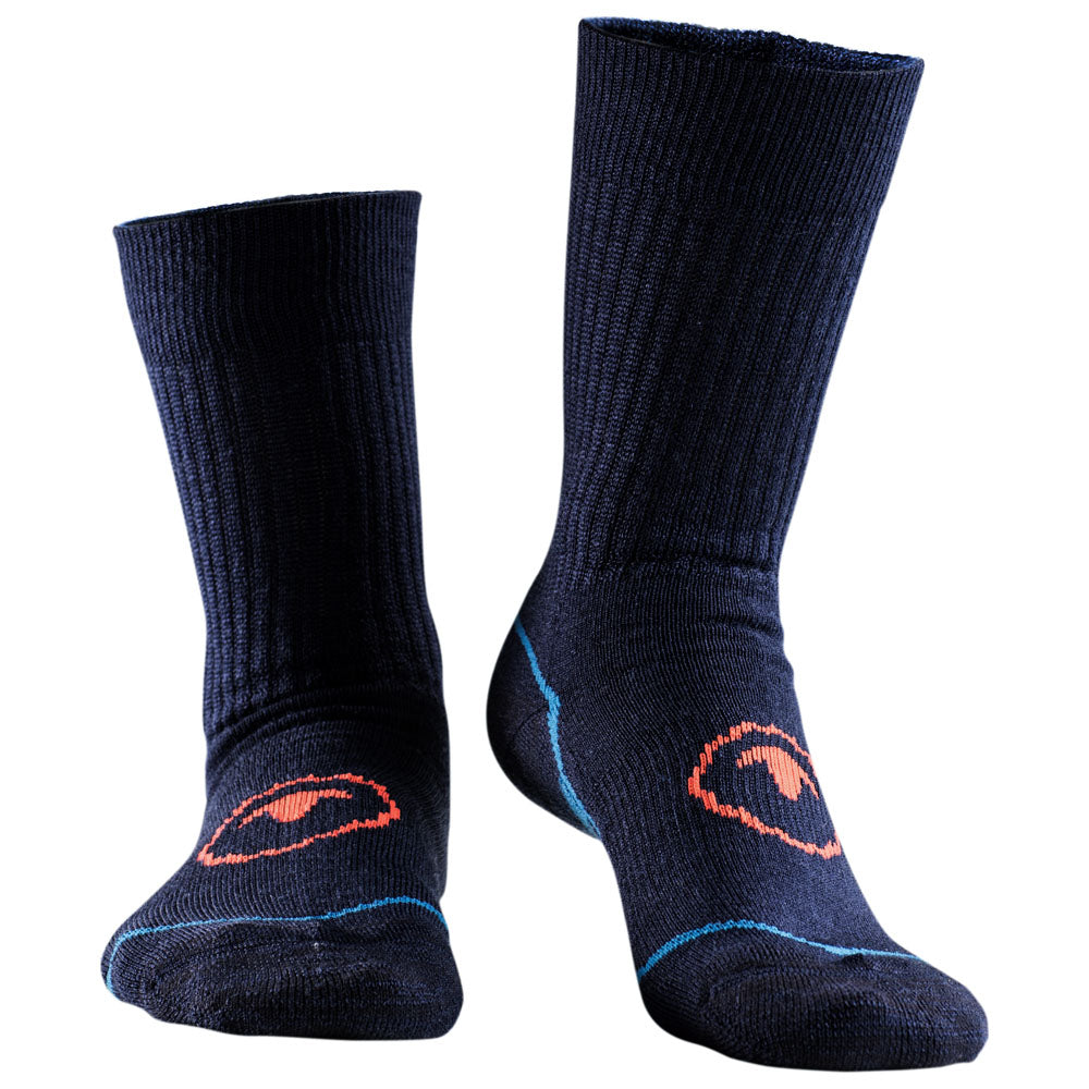 Isobaa | Merino Blend Hiking Socks (3 Pack - Navy/Blue) | Discover the ultimate hiking sock with Isobaa's mid-weight Merino blend (3-pack).