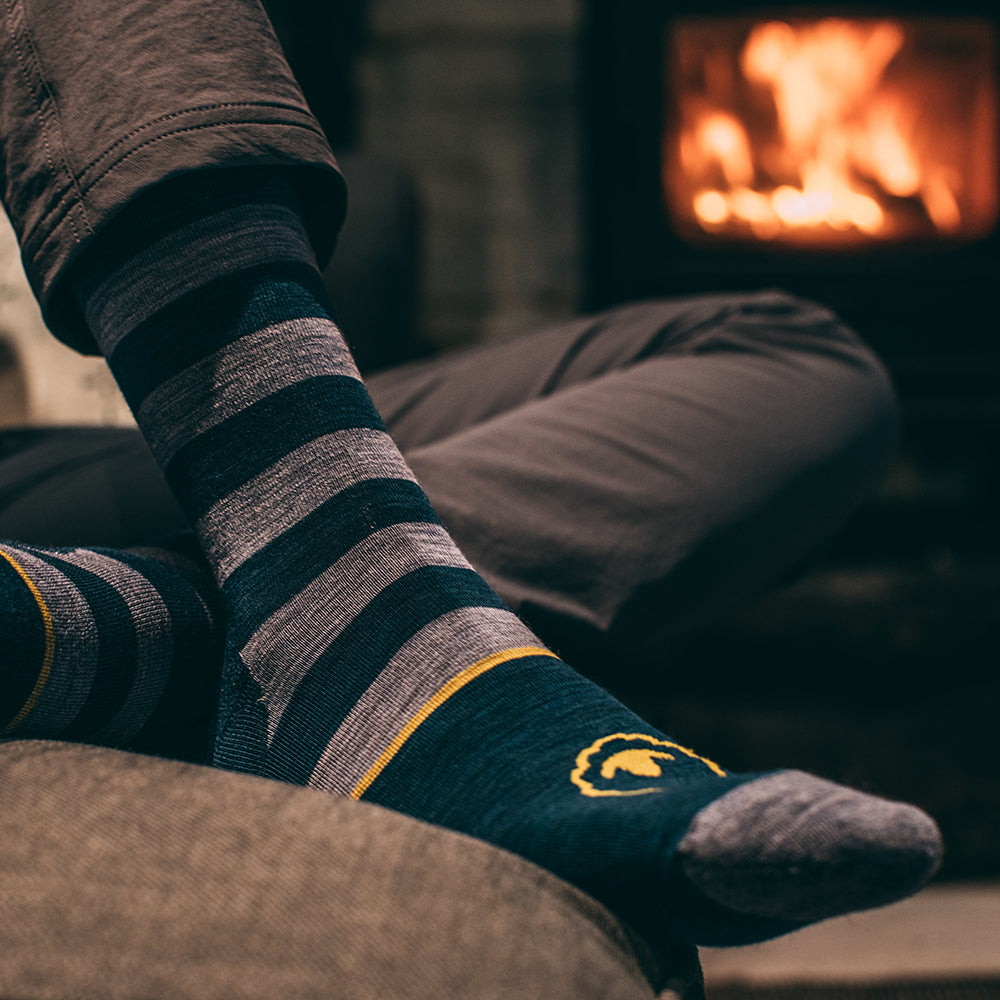 Isobaa | Merino Blend Everyday Socks (3 Pack - Petrol/Sky) | Discover the ultimate everyday sock with Isobaa's Merino blend (3-pack).