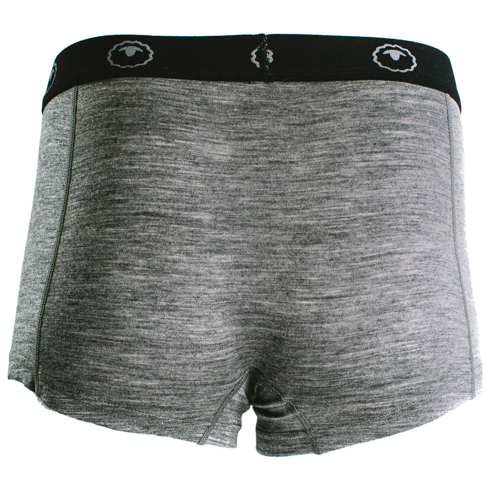 Isobaa | Womens Merino 180 Hipster Shorts (Charcoal) | Conquer any activity in comfort with Isobaa's superfine Merino hipster shorts.