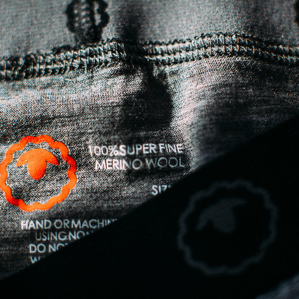 Isobaa | Womens Merino 180 Hipster Shorts (Charcoal) | Conquer any activity in comfort with Isobaa's superfine Merino hipster shorts.