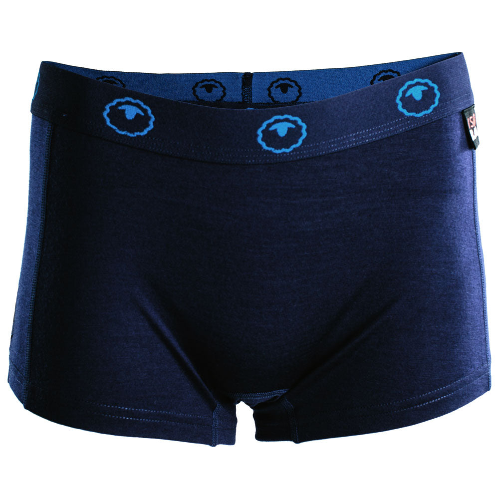 Isobaa | Womens Merino 180 Hipster Shorts (Navy) | Conquer any activity in comfort with Isobaa's superfine Merino hipster shorts.