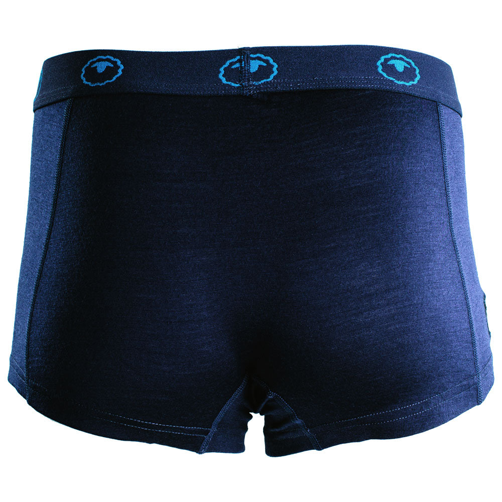 Isobaa | Womens Merino 180 Hipster Shorts (Navy) | Conquer any activity in comfort with Isobaa's superfine Merino hipster shorts.