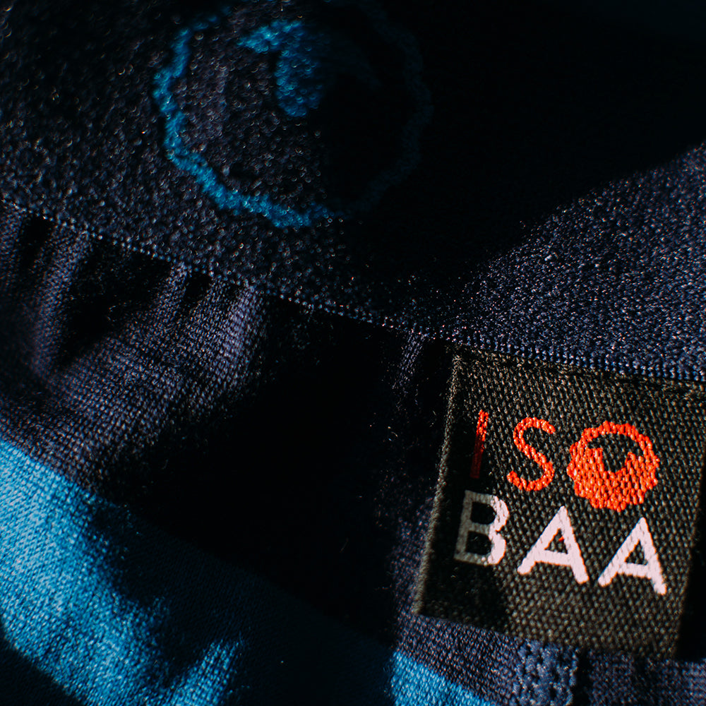 Isobaa | Womens Merino 180 Hipster Shorts (Navy/Blue) | Conquer any activity in comfort with Isobaa's superfine Merino hipster shorts.