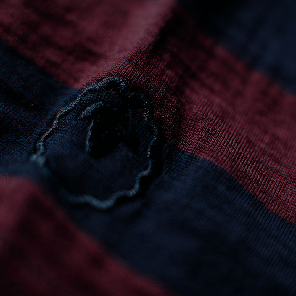 Isobaa | Womens Merino 180 Hipster Shorts (Navy/Wine) | Conquer any activity in comfort with Isobaa's superfine Merino hipster shorts.