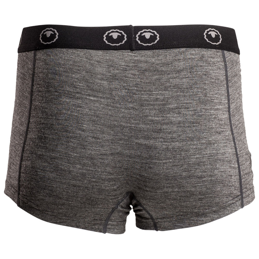 Isobaa | Womens Merino 180 Hipster Shorts (Smoke) | Conquer any activity in comfort with Isobaa's superfine Merino hipster shorts.