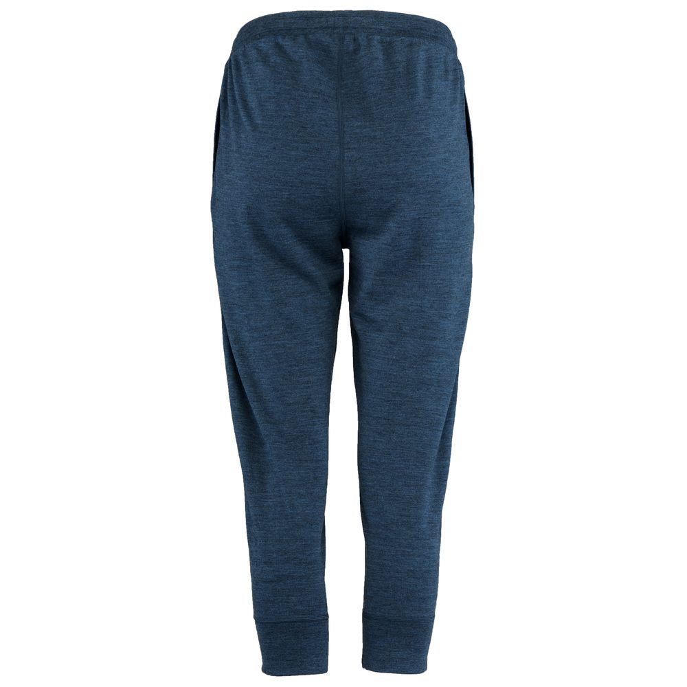 Isobaa | Womens Merino 260 Lounge Cuffed 3/4 Joggers (Denim/Navy) | Ultimate comfort and performance with our superfine Merino cropped joggers.