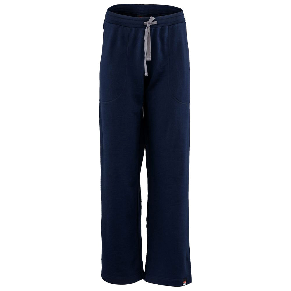 Isobaa | Womens Merino 260 Lounge Loose Joggers (Navy/Smoke) | Isobaa 260gm Merino wool lounge joggers.