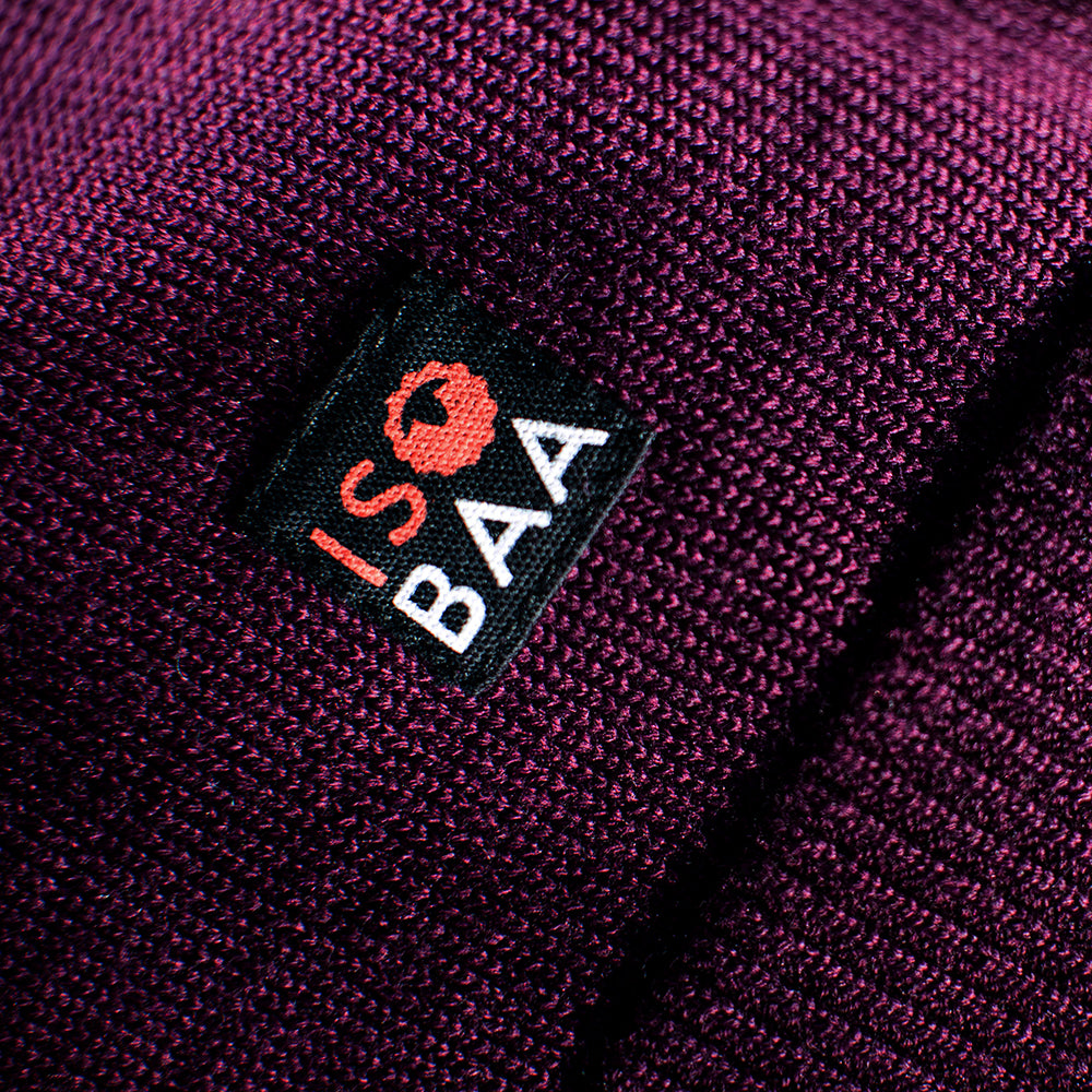 Isobaa | Womens Merino Crew Sweater (Wine/Fuchsia) | Everyday warmth and comfort with our superfine 12-gauge Merino wool crew neck sweater.