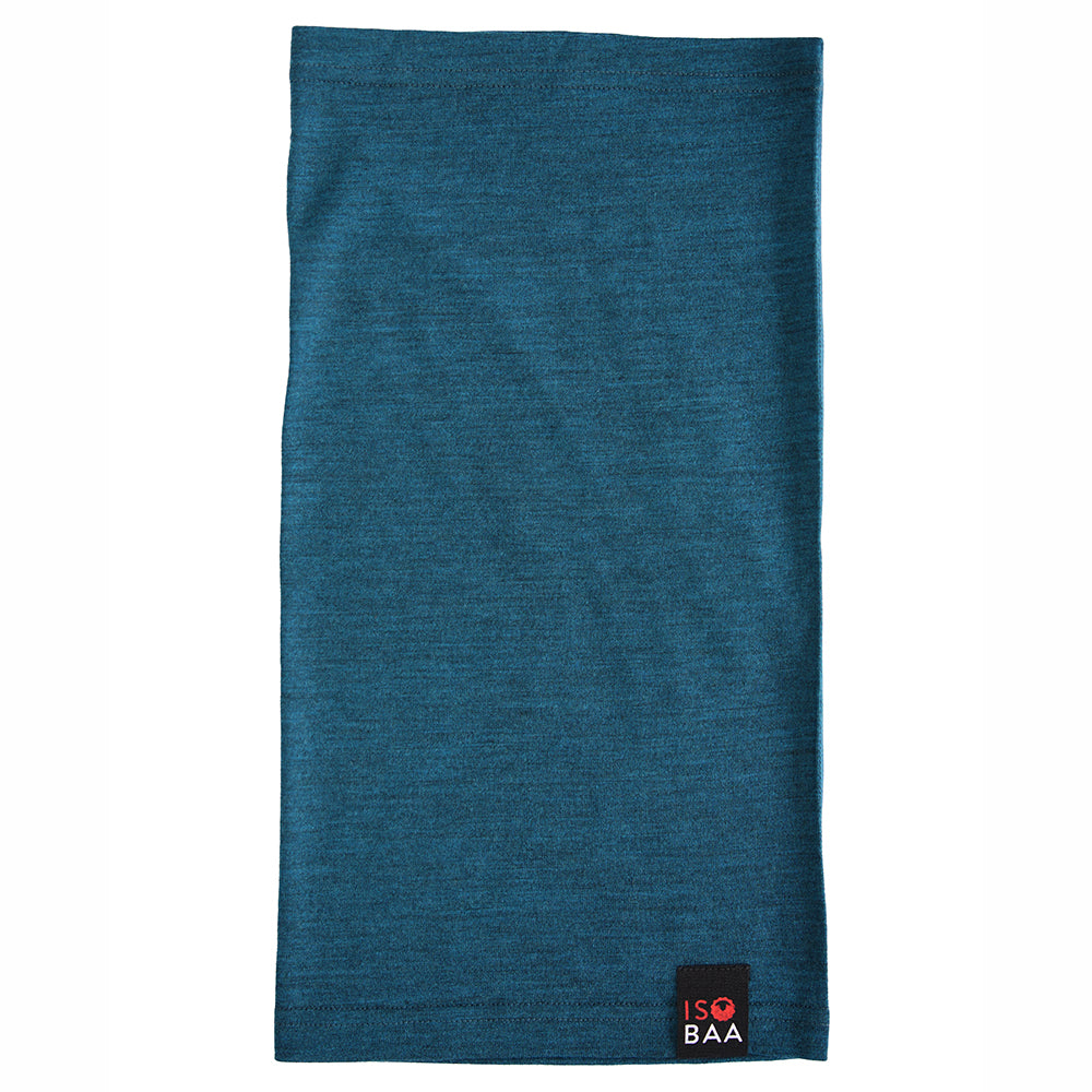 Isobaa Merino 180 Neck Warmer (Petrol)