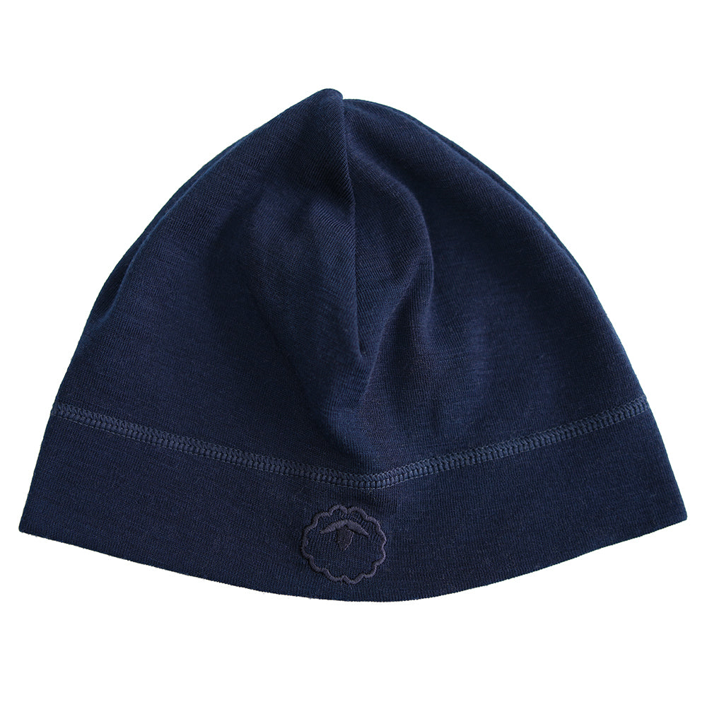 Isobaa Merino Blend 200 Sports Beanie (Navy)