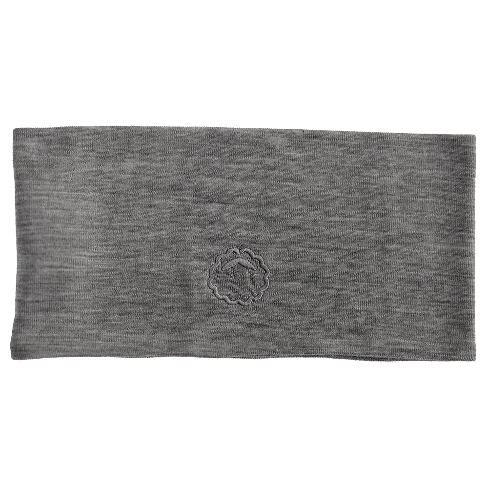 Isobaa Merino Blend 200 Sports Headband (Charcoal Melange)