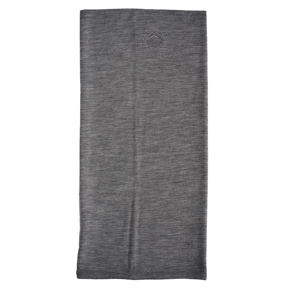 Isobaa Merino Blend 200 Sports Neck Warmer (Charcoal Melange)