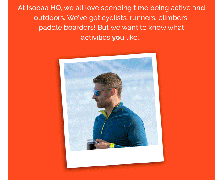 We want to know about your favourite activities!