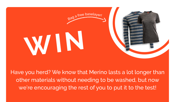 Win a free baselayer!