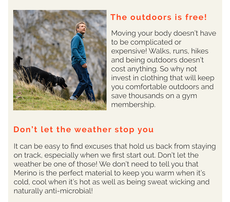 The outdoors is free