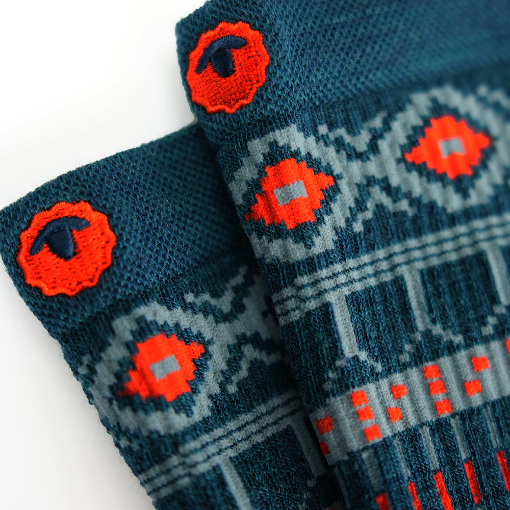 Isobaa Merino Blend Fairisle Hiking Socks (3 Pack - Multi)