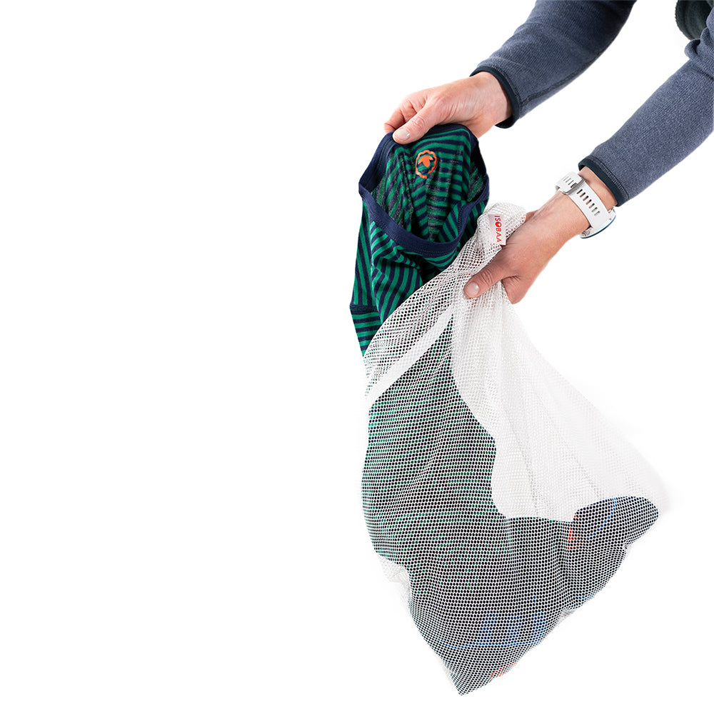 Isobaa Recycled Laundry Bag (White)