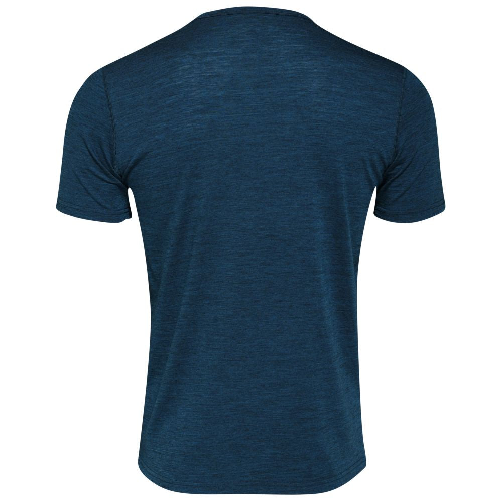 Isobaa | Mens Merino 150 Sheep Tee (Petrol/Sky) | Gear up for everyday adventures in Isobaa's superfine Merino Tee.