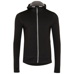 Mens Merino 260 Casual Hoodie (Black)