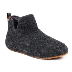 Merino Blend Slipper Boots (Smoke)