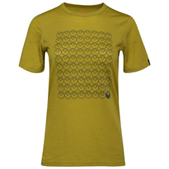Womens Merino 150 Odd One Out Tee (Lime/Smoke)