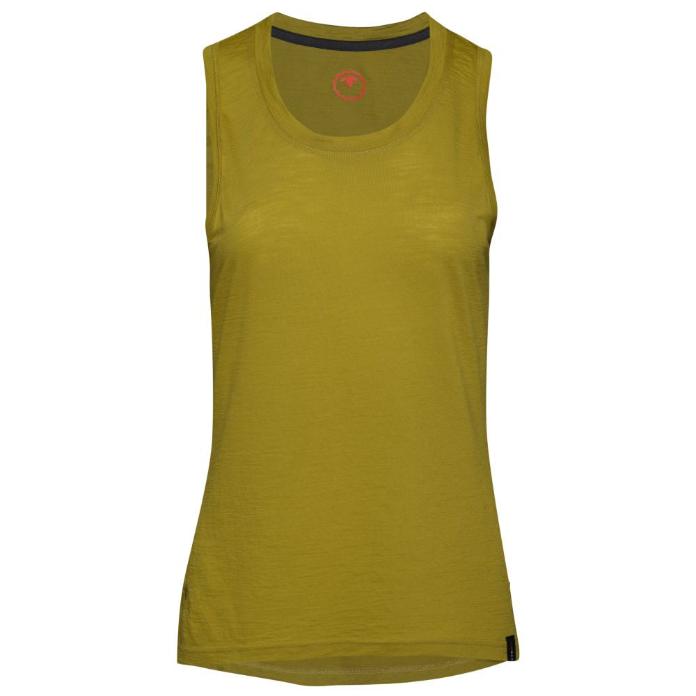 Isobaa | Womens Merino 150 Vest (Lime) | Be ready for any adventure with Isobaa's superfine Merino sleeveless Vest.