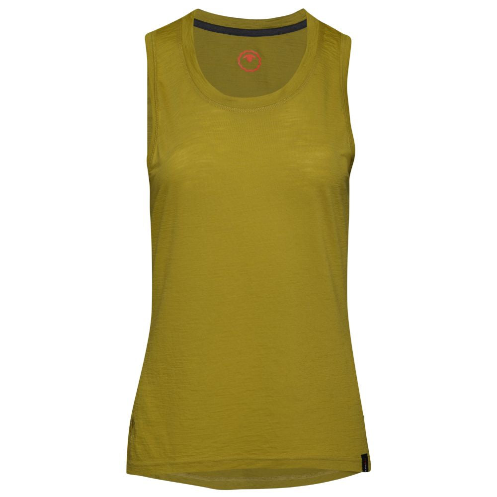 Isobaa | Womens Merino 150 Vest (Lime) | Be ready for any adventure with Isobaa's superfine Merino sleeveless Vest.