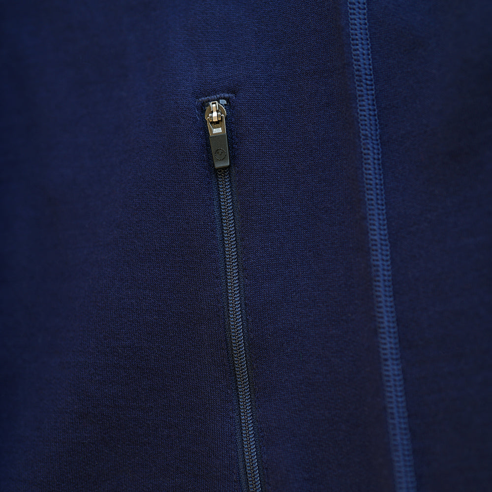 Isobaa | Womens Merino 260 Casual Hoodie (Navy) | The best in warmth and versatility: Isobaa 260gm midweight Merino wool hoodie.