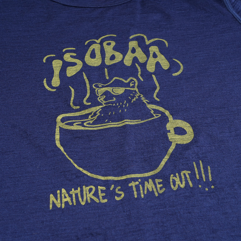 Junior Merino 150 Natures Time Out SS Tee (Navy)
