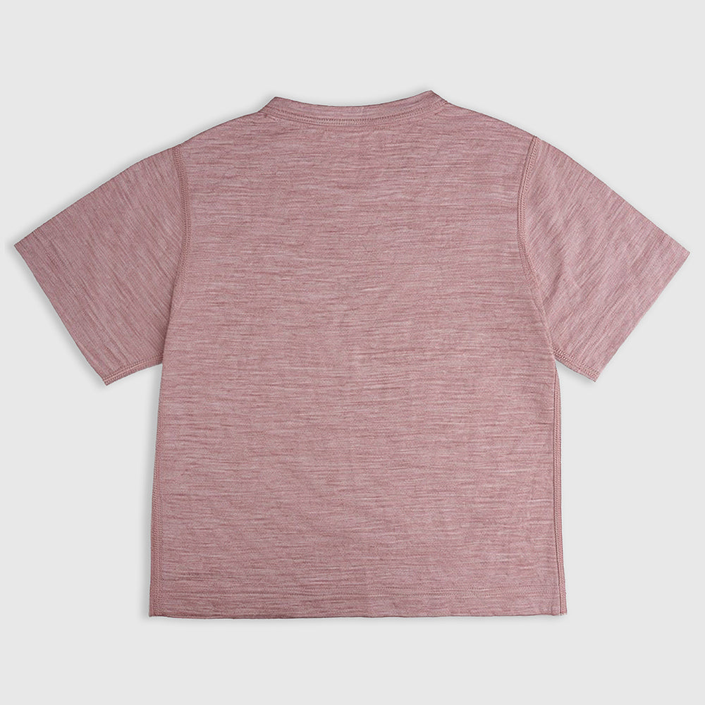 Kids Merino 150 Forest Buddy SS Tee (Burlwood)