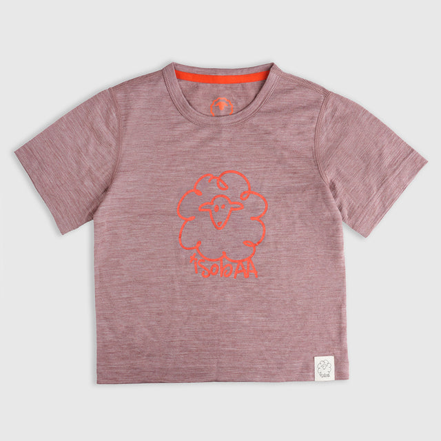 Kids Merino 150 Wool Explorer SS Tee (Burlwood)