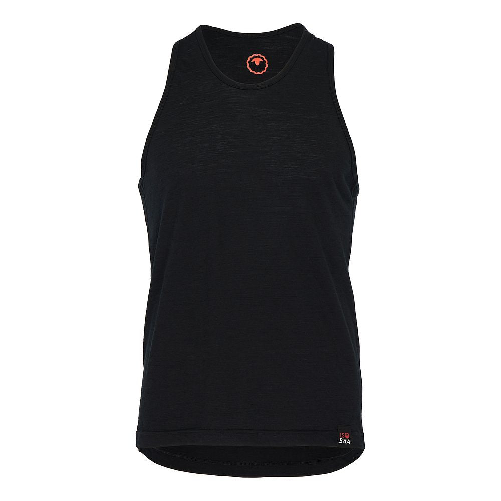 Mens 120 Ultrafine Racer Vest (Black)