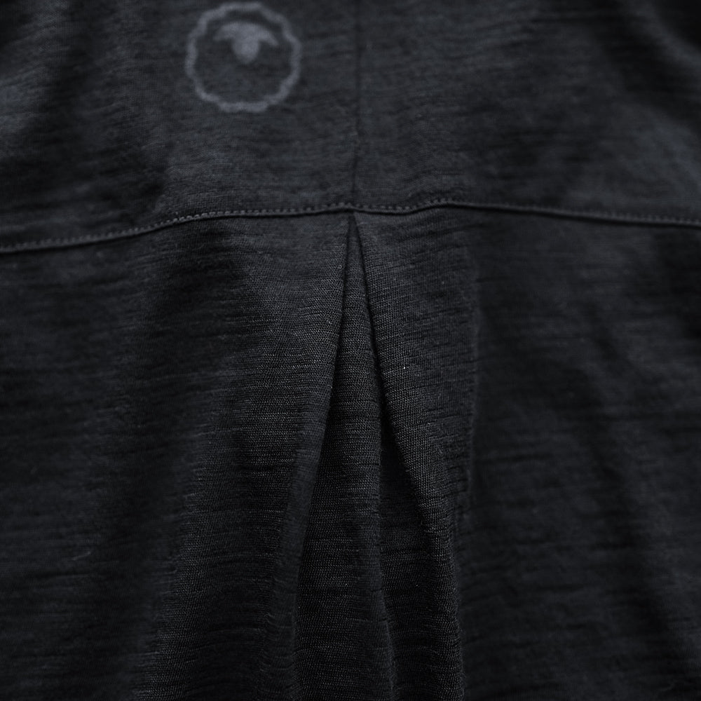 Mens 120 Ultrafine SS Shirt (Black)