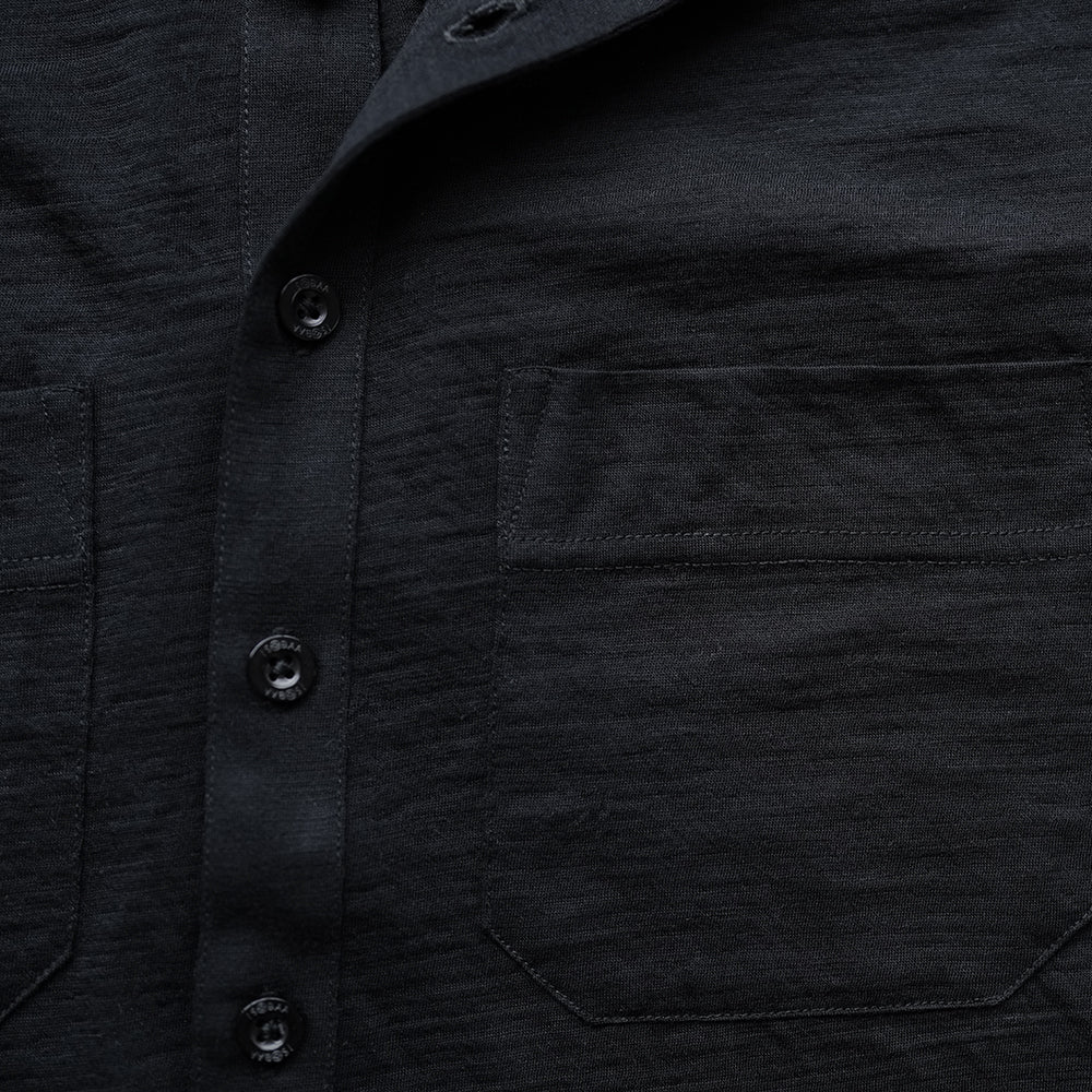 Mens 120 Ultrafine SS Shirt (Black)
