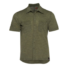 Mens 120 Ultrafine SS Shirt (Olive)