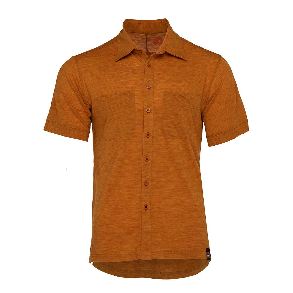 Mens 120 Ultrafine SS Shirt (Spice)