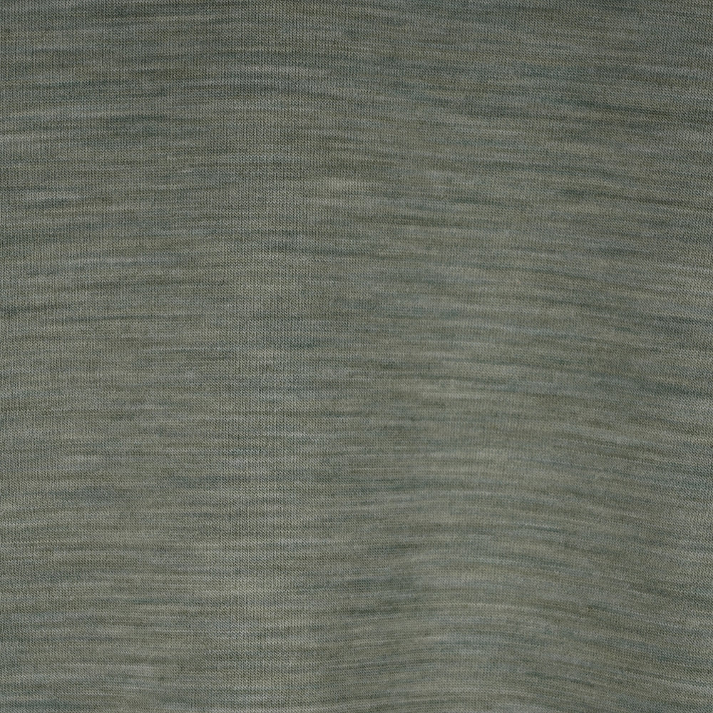 Mens Merino Blend 125 Ultrafine SS Crew (Olive)
