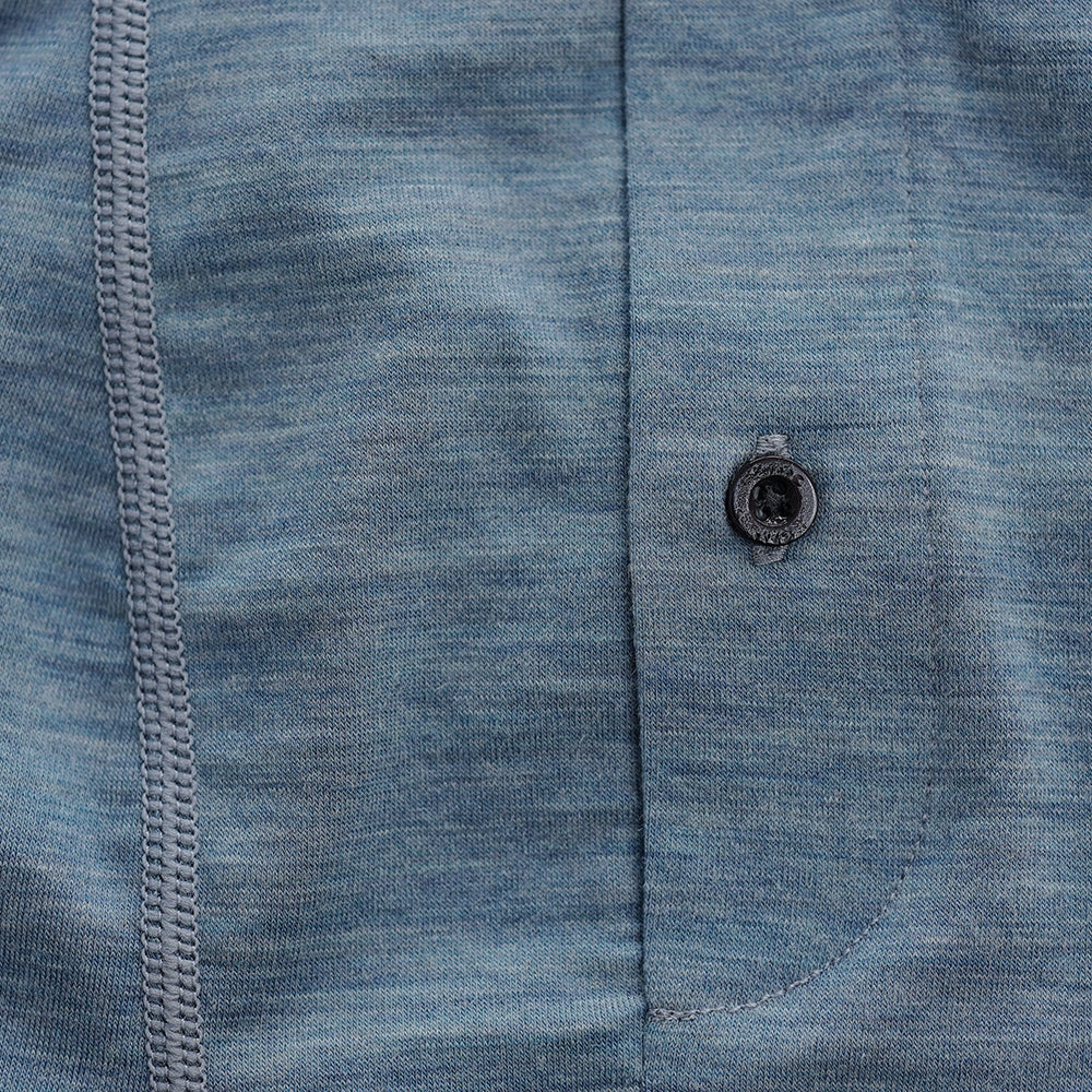 Mens Merino Blend 160 Fly Trunks (Ocean Melange)