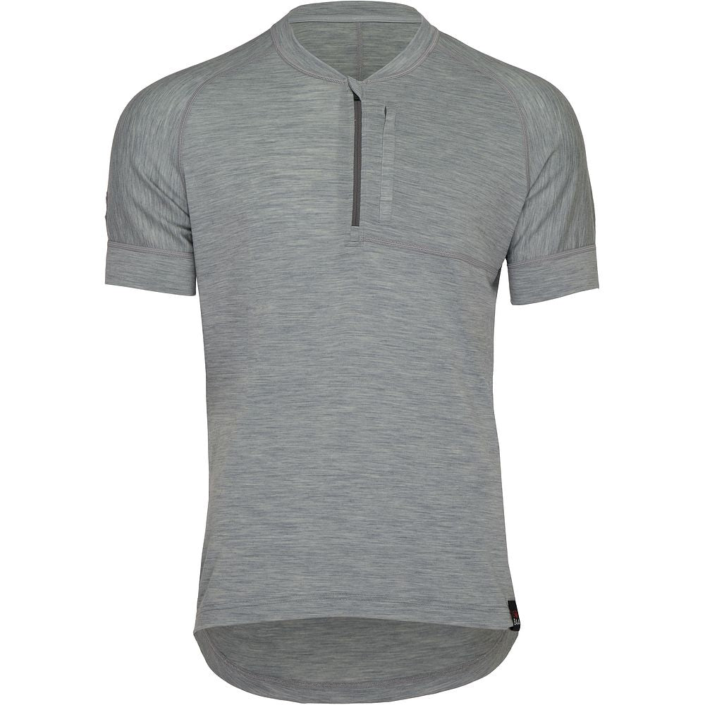 Mens 160 SS Cycle Zip Top (Cloud Melange)
