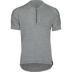 Mens 160 SS Cycle Zip Top (Cloud Melange)